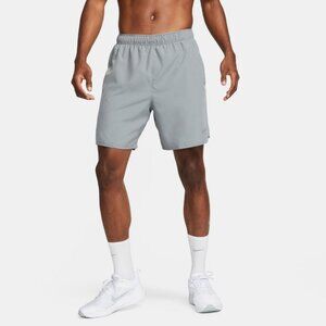 Men's Nike Dri-FIT Challenger 7-in. Brief-Lined Short Color: Smoke Grey Size: XL